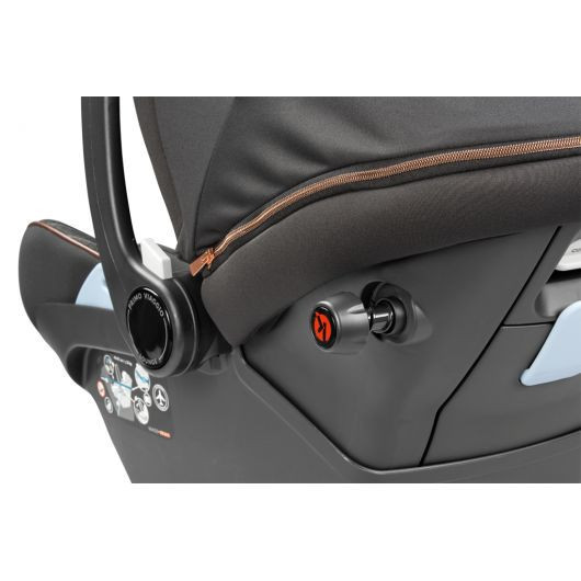 Poussette 3 en 1 Peg Perego Veloce - Nacelle - Coque Primo Viaggio Lounge Fiat 500