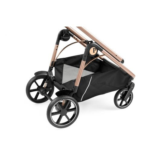 Poussette 3 en 1 Peg Perego Veloce - Nacelle - Coque Primo Viaggio Lounge Mon Amour