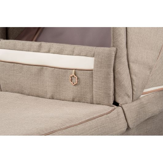 Poussette 3 en 1 Peg Perego Veloce - Nacelle - Coque Primo Viaggio Lounge Mon Amour