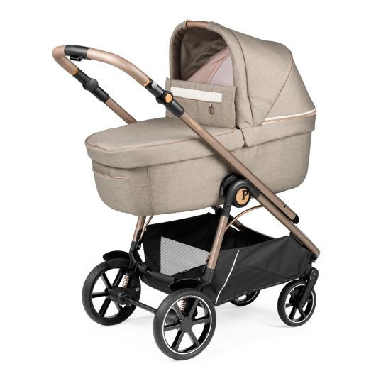 Poussette 3 en 1 Peg Perego Veloce - Nacelle - Coque Primo Viaggio Lounge Mon Amour