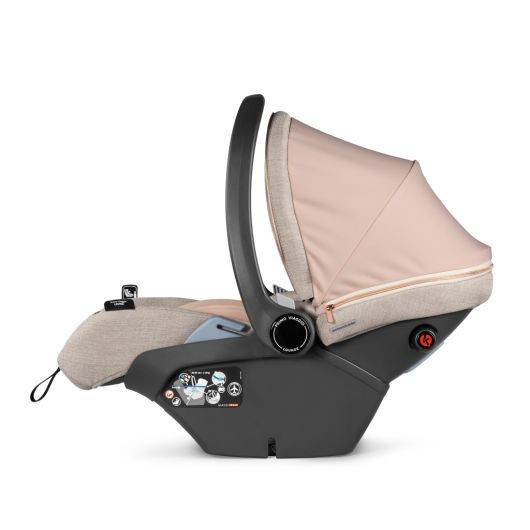 Poussette 3 en 1 Peg Perego Veloce - Nacelle - Coque Primo Viaggio Lounge Mon Amour