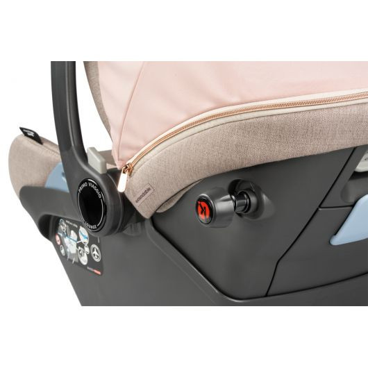 Poussette 3 en 1 Peg Perego Veloce - Nacelle - Coque Primo Viaggio Lounge Mon Amour
