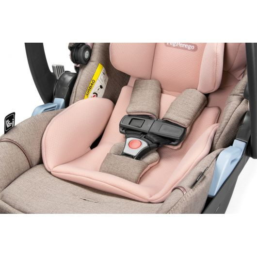 Poussette 3 en 1 Peg Perego Veloce - Nacelle - Coque Primo Viaggio Lounge Mon Amour