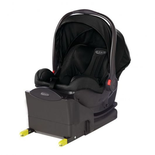 Poussette double évolutive Graco Stadium Duo black grey + 2 coques Snugride i-size Midnight Black avec bases incluses