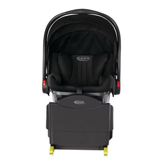 Poussette double évolutive Graco Stadium Duo black grey + 2 coques Snugride i-size Midnight Black avec bases incluses