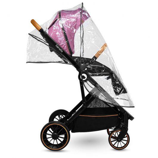 Poussette combinée Lionelo Riya - Nacelle Pink Violet