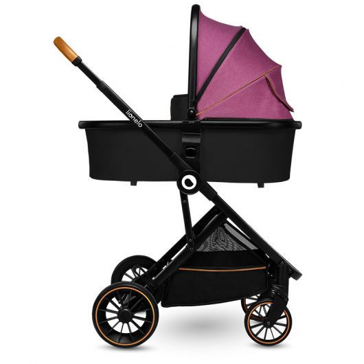 Poussette combinée Lionelo Riya - Nacelle Pink Violet