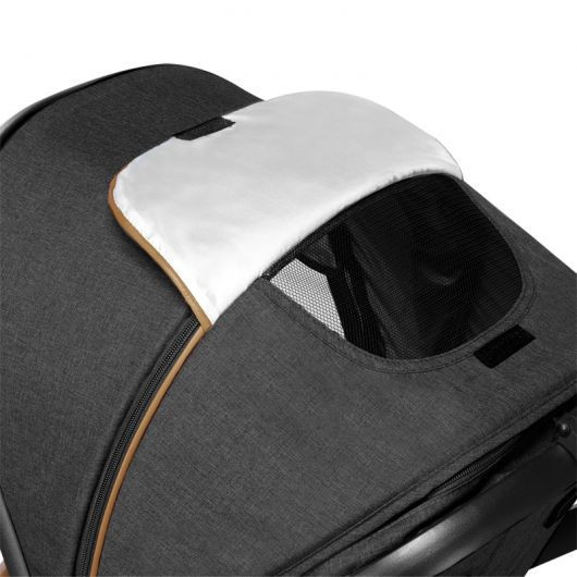 Poussette combinée Lionelo Amber - Nacelle Grey Graphit