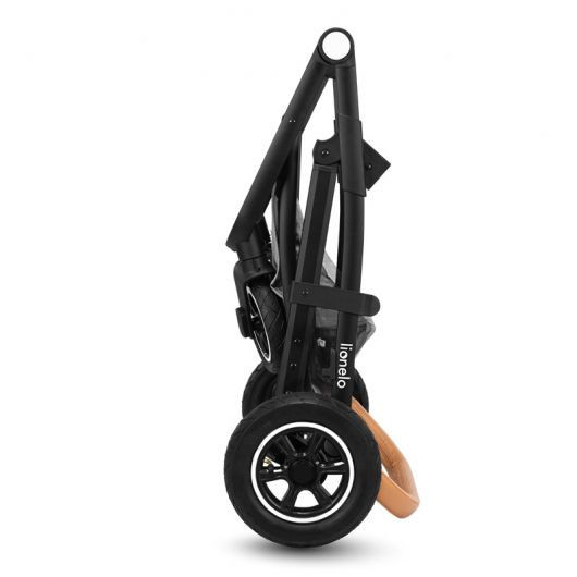 Poussette combinée Lionelo Amber - Nacelle Grey Stone