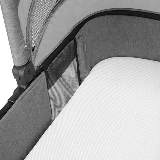 Poussette combinée Lionelo Amber - Nacelle Grey Stone