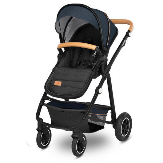 Poussette combinée Lionelo Amber - Nacelle Blue Navy