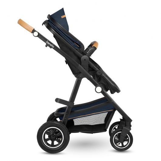 Poussette combinée Lionelo Amber - Nacelle Blue Navy