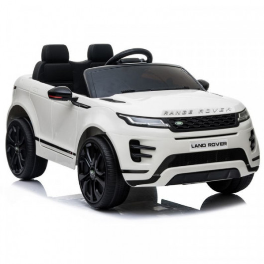 Voiture Electrique 2 Places 12v Range Rover Evoque Blanc Pack Luxe