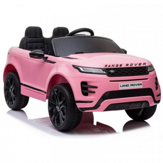 Voiture Electrique 2 Places 12v Range Rover Evoque Rose Pack Luxe