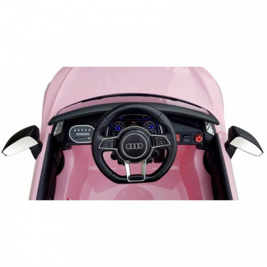 Voiture Electrique 12v Audi Spyder Rose Pack Luxe Cabriole Pro Cabriole Bebe