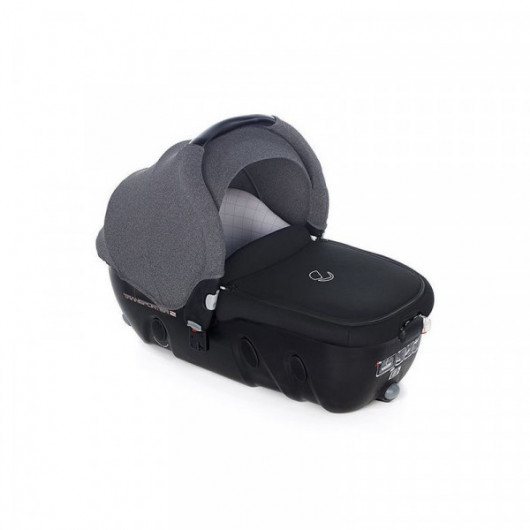 Nacelle bébé Jane pas cher : Nacelle Jane Transporter 2 Jet Black