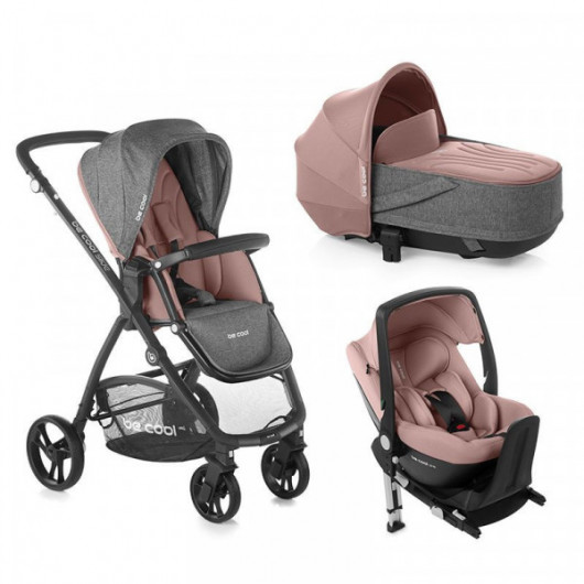 Bebe Confort Poussette 3 en 1 convertible nacelle + cosy - Hello 3