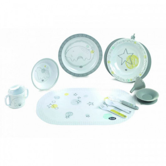Coffret Repas Assiette Chauffante Jane Busy Bear 22