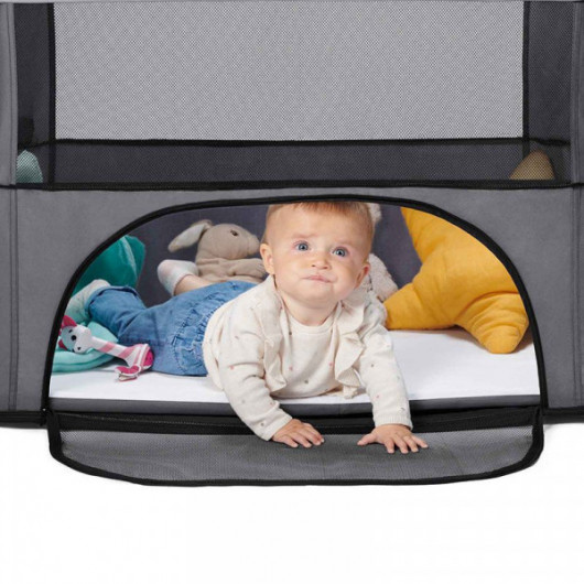 Lit 2 en 1 Kinderkraft Movi Gris