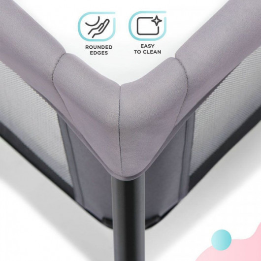 Lit 2 en 1 Kinderkraft Movi Gris/Bois