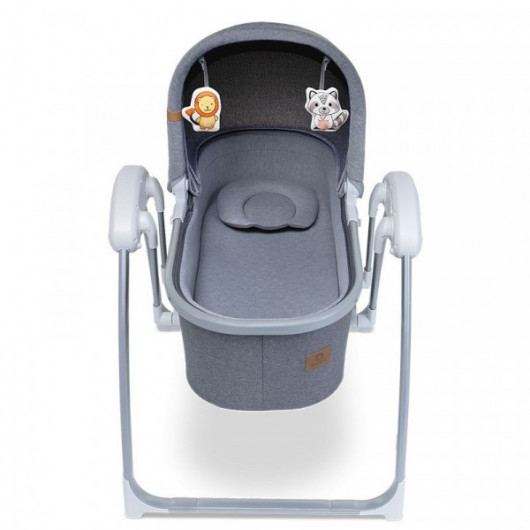 Berceau 2 en 1 Lionelo Figgy Grey Stone