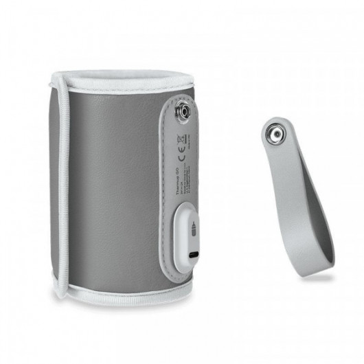 Chauffe-biberon portable Lionelo Thermup Go Grey Silver
