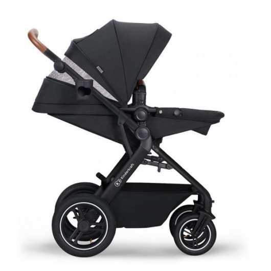 Poussette 3 en 1 Kinderkraft B-Tour Deep Black
