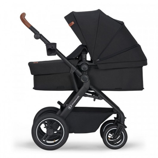 Poussette 3 en 1 Kinderkraft B-Tour Deep Black