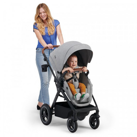Poussette 3 en 1 Kinderkraft B-Tour Deep Black
