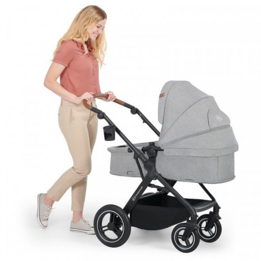 Poussette 3 en 1 Kinderkraft B-Tour Deep Black
