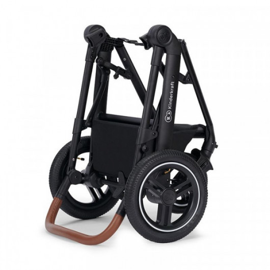 Poussette 3 en 1 Kinderkraft B-Tour Deep Black