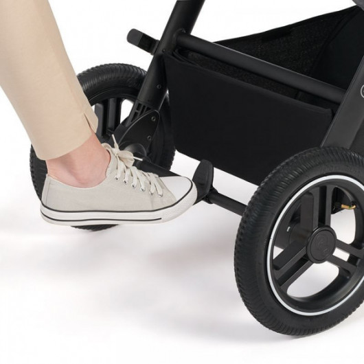 Poussette 3 en 1 Kinderkraft B-Tour Deep Black