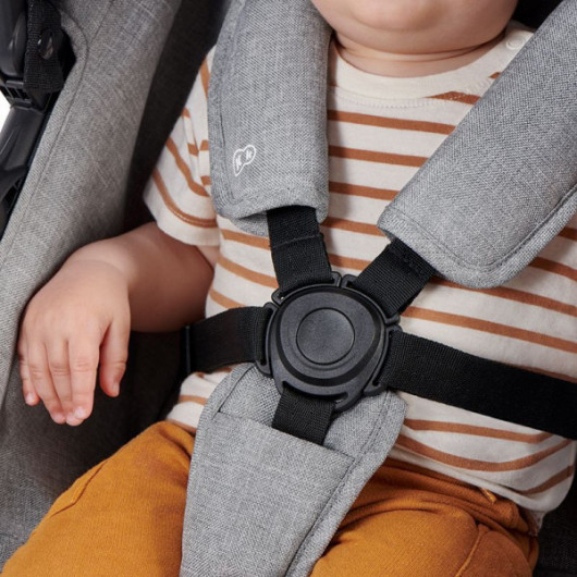 Poussette 3 en 1 Kinderkraft B-Tour Deep Black