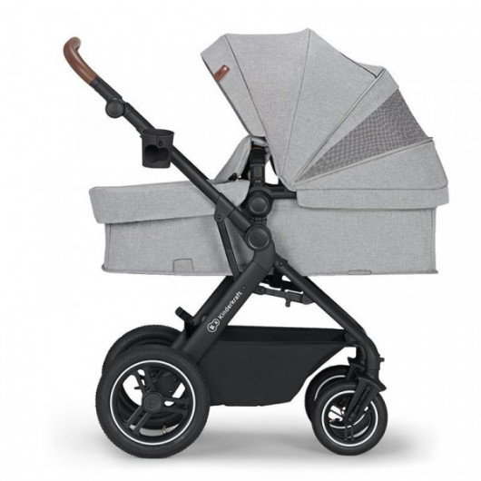 Poussette 3 en 1 Kinderkraft B-Tour Silver Grey