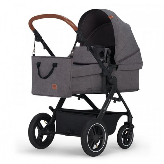 Poussette 3 en 1 Kinderkraft B-Tour Grey