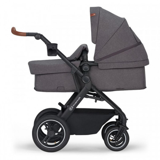 Poussette 3 en 1 Kinderkraft B-Tour Grey