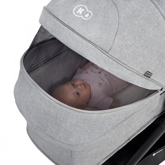 Poussette 3 en 1 Kinderkraft B-Tour Grey