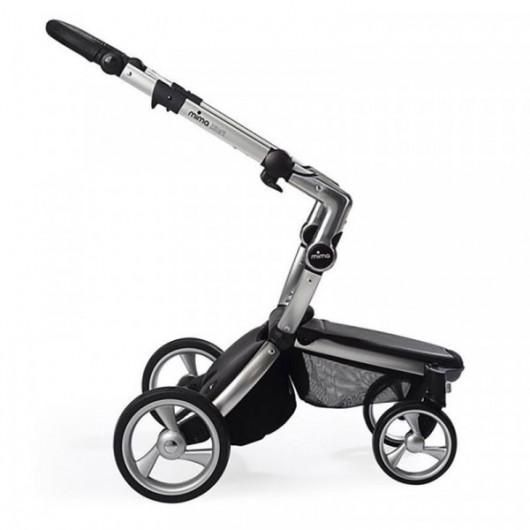 Poussette combinee Mima Xari Royal Blue Chassis 3G Alu Pack Starter Pack Flair Denim Bleu