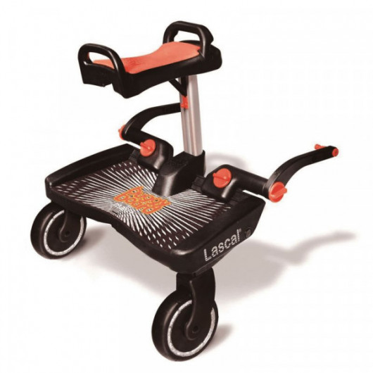 Marche pied poussette avec assise sale