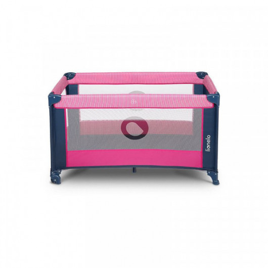 Lit de voyage 2 en 1 Lionelo Stefi Pink Rose