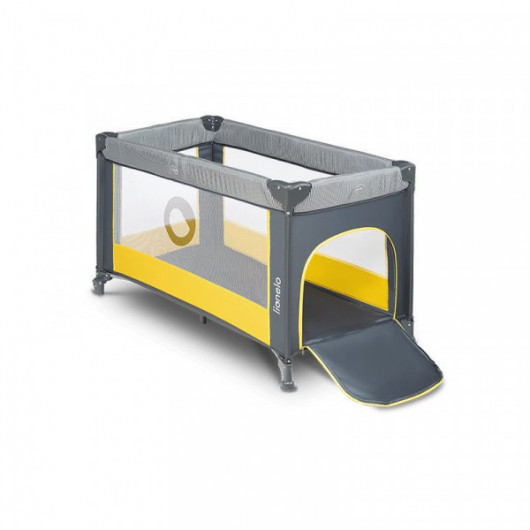 Lit de voyage 2 en 1 Lionelo Stefi Yellow Lemon