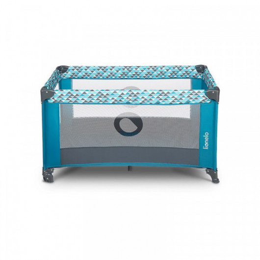 Lit de voyage 2 en 1 Lionelo Stefi Green Turquoise