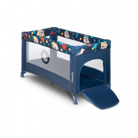 Lit de voyage 2 en 1 Lionelo Stefi Blue Navy