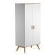 Armoire Vox Baby Nautis White/Oak