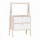 Commode 2 tiroirs Spot blanc/acacia Vox Baby