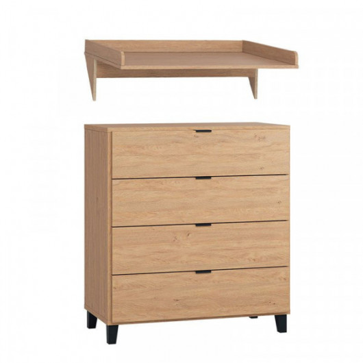 Commode et plan à langer Vox Baby Simple Oak