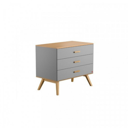 Commode et plan à langer Vox Baby Nautis Grey/Oak