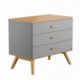 Commode Vox Baby Nautis Grey/Oak