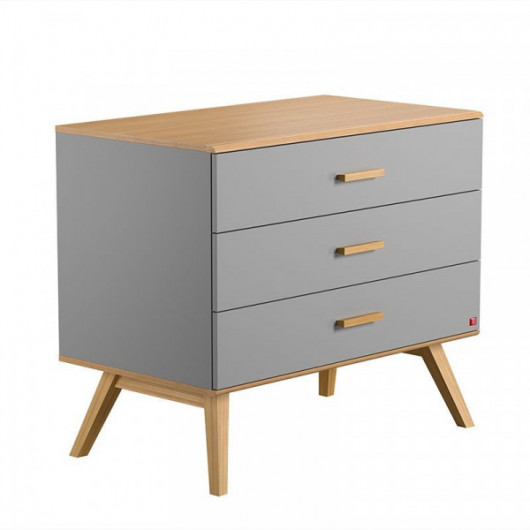 Commode Vox Baby Nautis Grey/Oak