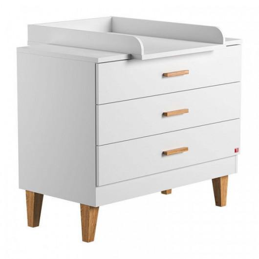 Commode Lounge Vox Baby Blanc avec plan à langer